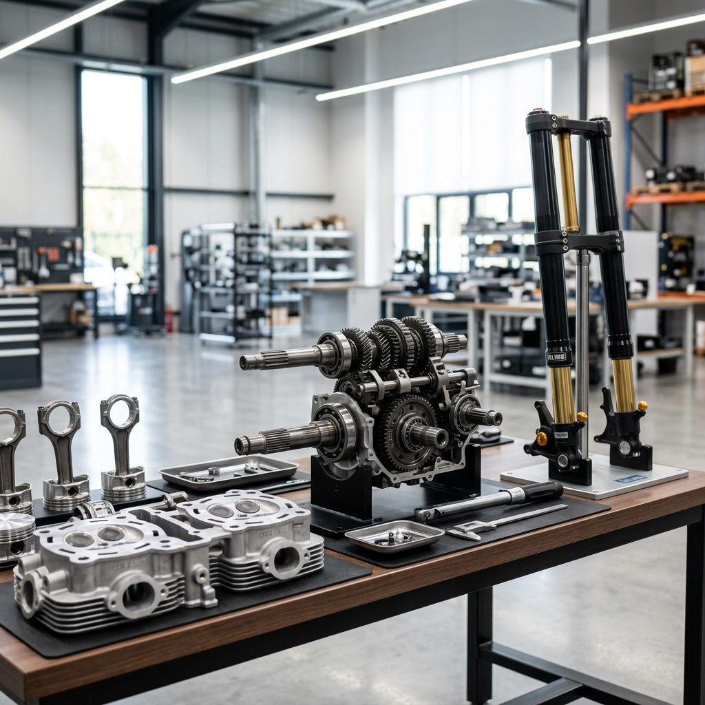 Motorcycle Parts & Engine Components