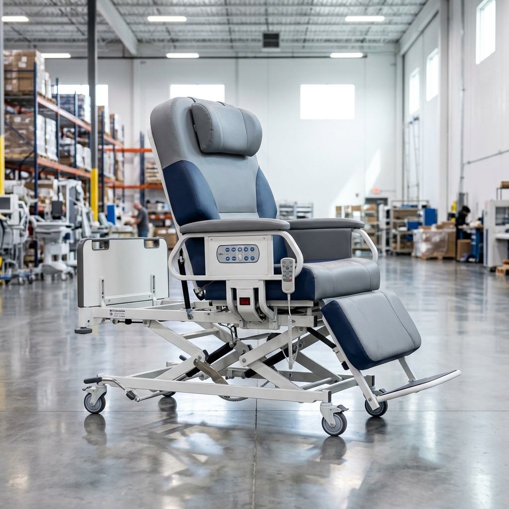 Flipping & Turning Patient Care Bed